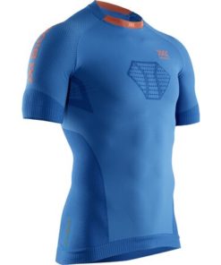 X-BIONIC MEN Invent 4.0 Running Shirt SH SL teal blue/kurkuma orange L X-BIONIC MEN Invent 4.0 Running Shirt SH SL teal blue/kurkuma orange L