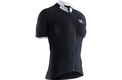 X-BIONIC Women Invent 4.0 Cycling Zip Shirt SH SL opal black/arctic white M