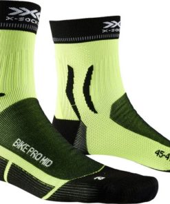 X-SOCKS Bike Pro mid opal black/phyton yellow 35-38 X-SOCKS Bike Pro mid opal black/phyton yellow 35-38