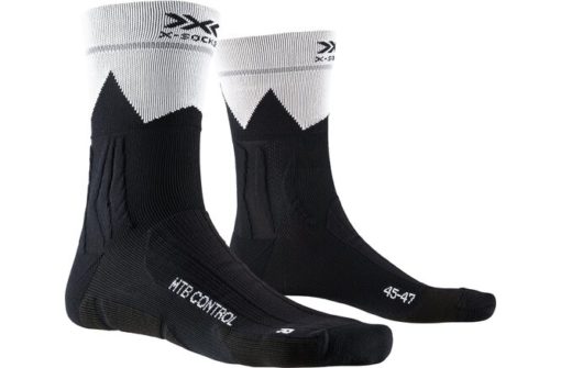 X-SOCKS Men MTB Control opal black/zigzag 42-44