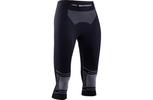 X-BIONIC Women Energizer 4.0 Pants 3/4 opal black/arctic white L