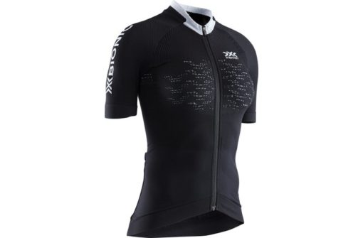 X-BIONIC Women The Trick 4.0 Cycling ZIP Shirt SH SL opal black/arctic white XL