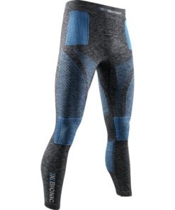 X-BIONIC Men Energy Accumulator 4.0 Melange Pants dark grey melange/blue L X-BIONIC Men Energy Accumulator 4.0 Melange Pants dark grey melange/blue L
