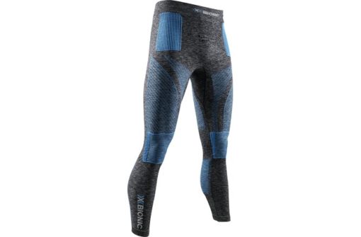 X-BIONIC Men Energy Accumulator 4.0 Melange Pants dark grey melange/blue L