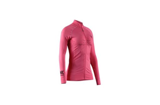 X-BIONIC Women Energizer 4.0 Transmission Layer Full ZIP neon flamingo/anthracite XS