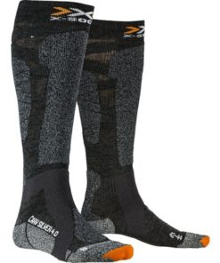X-SOCKS Carve Silver 4.0 anthracite melange/black melange 35-38 X-SOCKS Carve Silver 4.0 anthracite melange/black melange 35-38
