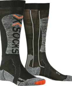 X-SOCKS Ski Energizer LT 4.0 black/stone grey melange 35-38 X-SOCKS Ski Energizer LT 4.0 black/stone grey melange 35-38