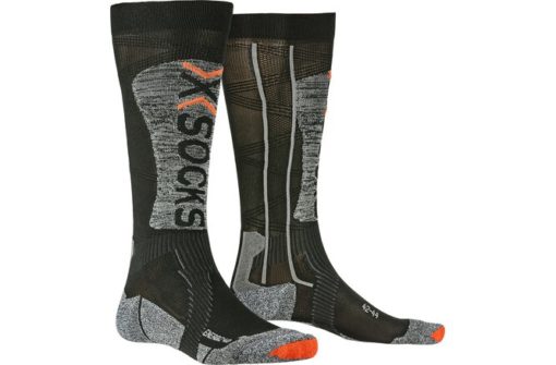 X-SOCKS Ski Energizer LT 4.0 black/stone grey melange 45-47