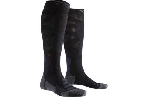 X-SOCKS Ski Silk Merino 4.0 black/dark grey melange 35-38