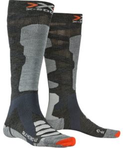 X-SOCKS Ski Silk Merino 4.0 anthracite melange/grey melange 35-38 X-SOCKS Ski Silk Merino 4.0 anthracite melange/grey melange 35-38