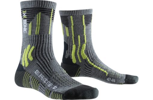 X-SOCKS Effektor Trekking Unisex grey melange/effektor green 35-38
