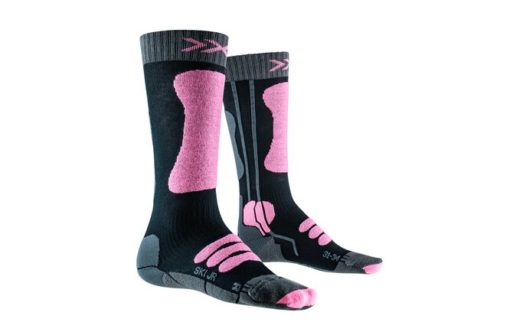 X-SOCKS JR Ski 4.0 anthracite melange/magnolia 31-34