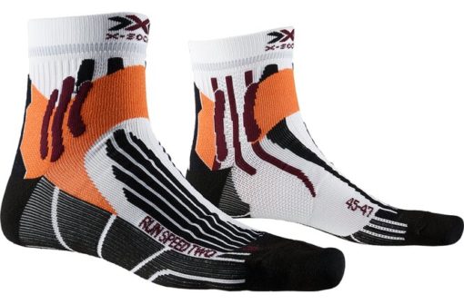 X-SOCKS Run Speed two arctic white/opal black 45-47