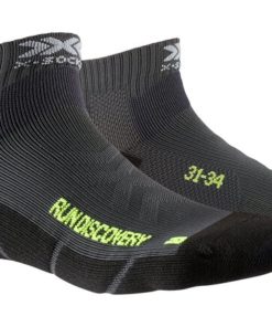 X-SOCKS JR Run Discovery charcoal/phyton yellow/black 24-26 X-SOCKS JR Run Discovery charcoal/phyton yellow/black 24-26