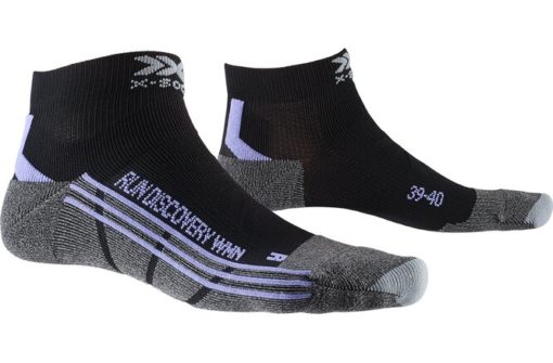 X-SOCKS Women Run Discovery black/stone grey melange 39-40