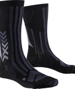 X-SOCKS Trek Perform Merino Crew opal black/charcoal 45-47 X-SOCKS Trek Perform Merino Crew opal black/charcoal 45-47