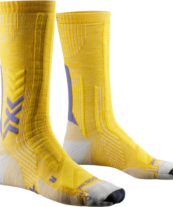 X-SOCKS Trek Perform Merino Crew flax gold/amethyst 42-44 X-SOCKS Trek Perform Merino Crew flax gold/amethyst 42-44