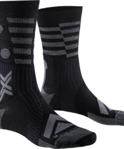 X-SOCKS Gravel Perform Merino Crew black/charcoal 42-44 X-SOCKS Gravel Perform Merino Crew black/charcoal 42-44