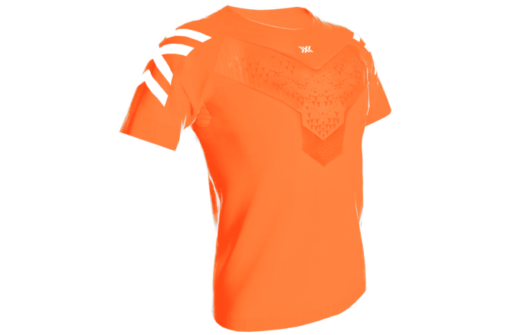 X-BIONIC Men Twyce Run Shirt SH SL blazing orange/arctic white XL