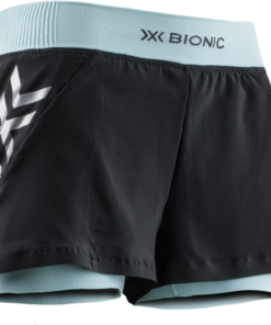 X-BIONIC Women Twyce Race 2in1 Shorts clearwater/black L X-BIONIC Women Twyce Race 2in1 Shorts clearwater/black L