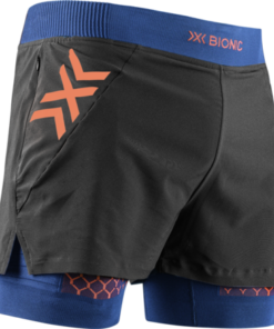 X-BIONIC Men Twyce Race 2in1 Shorts blueprint/orange L X-BIONIC Men Twyce Race 2in1 Shorts blueprint/orange L