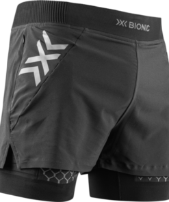 X-BIONIC Men Twyce Race 2in1 Shorts black/charcoal L X-BIONIC Men Twyce Race 2in1 Shorts black/charcoal L