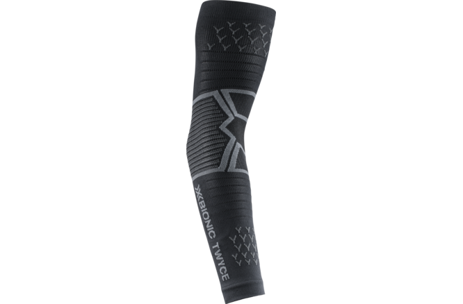 X-BIONIC Unisex Twyce Armsleeve black/charcoal S/M X-BIONIC Unisex Twyce Armsleeve black/charcoal S/M