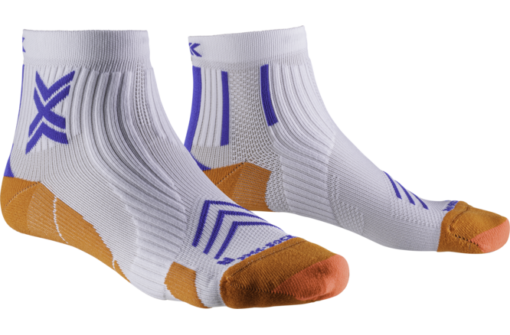 X-SOCKS Run Expert Ankle white/orange/twyce blue 42-44