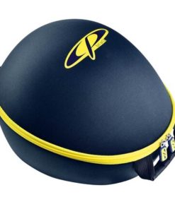 CP helmet hard case blue with yellow logo CP helmet hard case blue with yellow logo