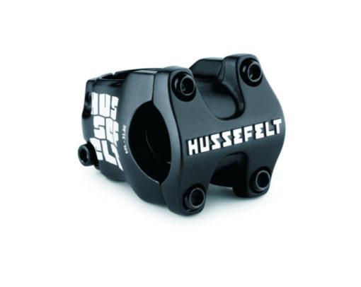 12 HUSSEFELT STEM, 40MM,0° RISE,BLACK,31 8MM