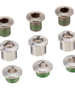 CHAINRING BOLT KIT 5 ALUM/STL SILVER TRUVATIV CHAINRING BOLT KIT 5 ALUM/STL SILVER TRUVATIV