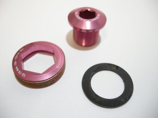 CRANK ARM BOLT SELF-EXTR M15/M26 GXP SLV M26 ALLOY CAP TRUVATIV