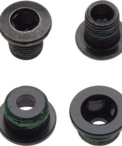 CHAINRING BOLT KIT 4X2 AL/ST BLACK CHAINRING BOLT KIT 4X2 AL/ST BLACK