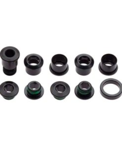CHAINRING BOLT KIT RED HB 5 ALUM BLK SRAM