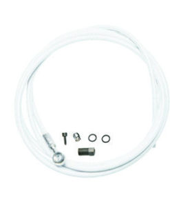 Bremsleitung -  XX/ Juicy Ult / Juicy 7 Juicy 5, 2000mm, Alu Banjo, Weiss