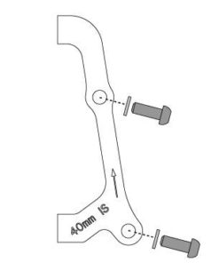 IS BRACKET 40IS SS BRKT BOLTS AVID