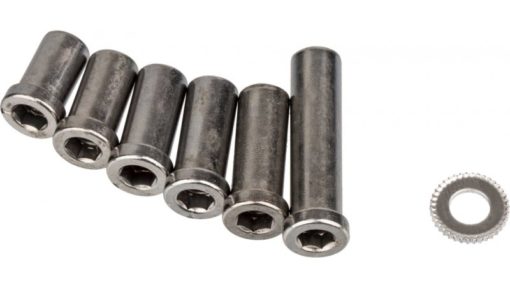 RED BRAKE CENTER NUT/WASHER 10 - 30