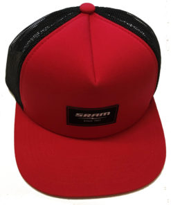 SRAM Mesh Trucker Cap Red-Black