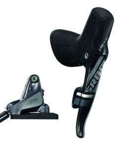 Hydr. Disc Brems/Schalthebel Force 22 inkl. FlatMount Bremssattel hinten, Sram Hydr. Disc Brems/Schalthebel Force 22 inkl. FlatMount Bremssattel hinten, Sram