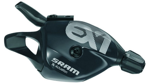 Trigger SRAM EX1 8-fach schwarz inkl. Discrete Clamp (E-Bike)