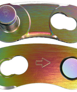 Maillon de fermeture de chaîne Eagle PowerLock Rainbow 12 positions (4 pcs)