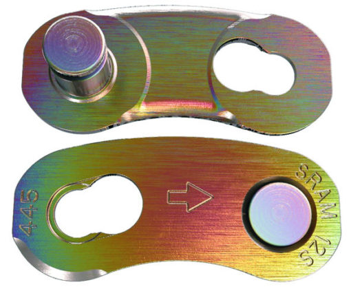 Maillon de fermeture de chaîne Eagle PowerLock Rainbow 12 positions (4 pcs)