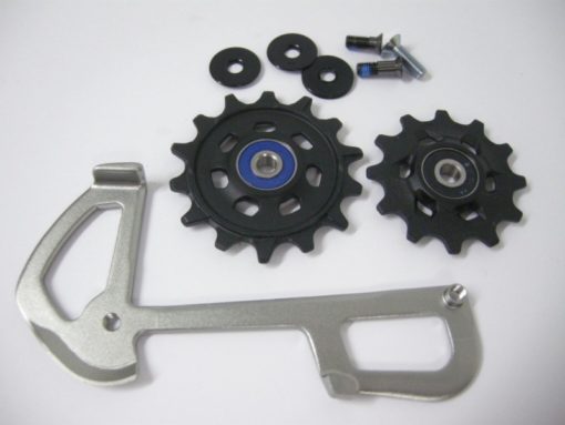 XX1 Eagle Rear Derailleur 12 speed X-Sync Pulleys and InnerCage Grey, Sram