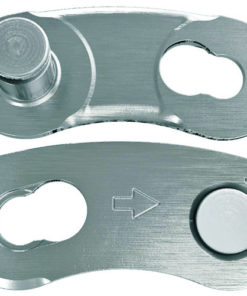 Maillon de fermeture de chaîne Eagle PowerLock argent 12x (4 pcs)