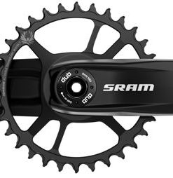 manivelle NX Eagle DUB 175mm 32Z X-SYNC 2 Direct Mount acier plateau noir