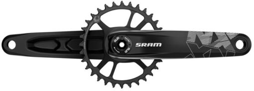 manivelle NX Eagle DUB 175mm 32Z X-SYNC 2 Direct Mount acier plateau noir