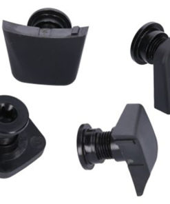 CRANK CHAINRING BOLT KIT 4-ARM 1X RED/FORCE D1 ALUMINUM BLACK CRANK CHAINRING BOLT KIT 4-ARM 1X RED/FORCE D1 ALUMINUM BLACK