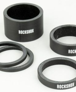 RockShox Headset Spacer Set, UD Carbon 2.5mm x 2, 5mm x 1, 10mm x 1, 20mm x 1 RockShox Headset Spacer Set, UD Carbon 2.5mm x 2, 5mm x 1, 10mm x 1, 20mm x 1