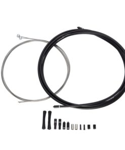 Bremskabel Kit SlickWire MTB Black 5mm 1x 1350mm, 1x 2350mm, 1.5mm, Kevlar