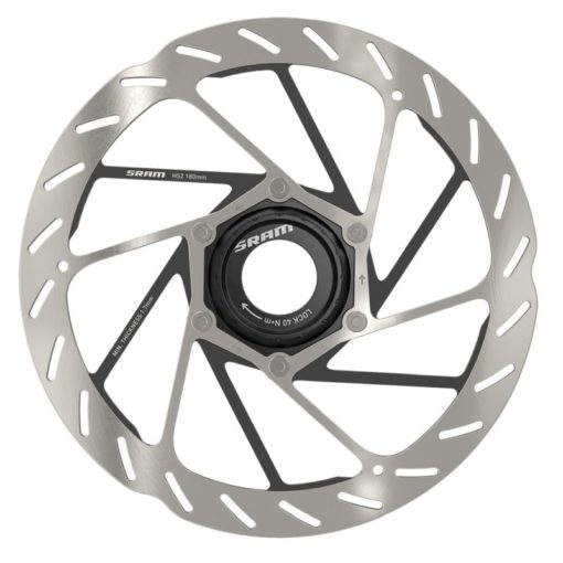 Disque de frein HS2 180mm Center Lock arrondi